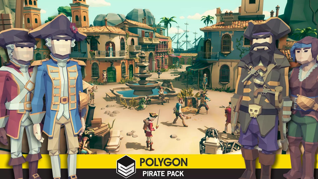 POLYGON Pirates - Low Poly📱 - изображение 2